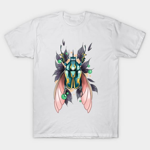 beetle T-Shirt by sample the dragon